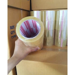 opp tape 2x100 หลา (ใส,ขุ่น)