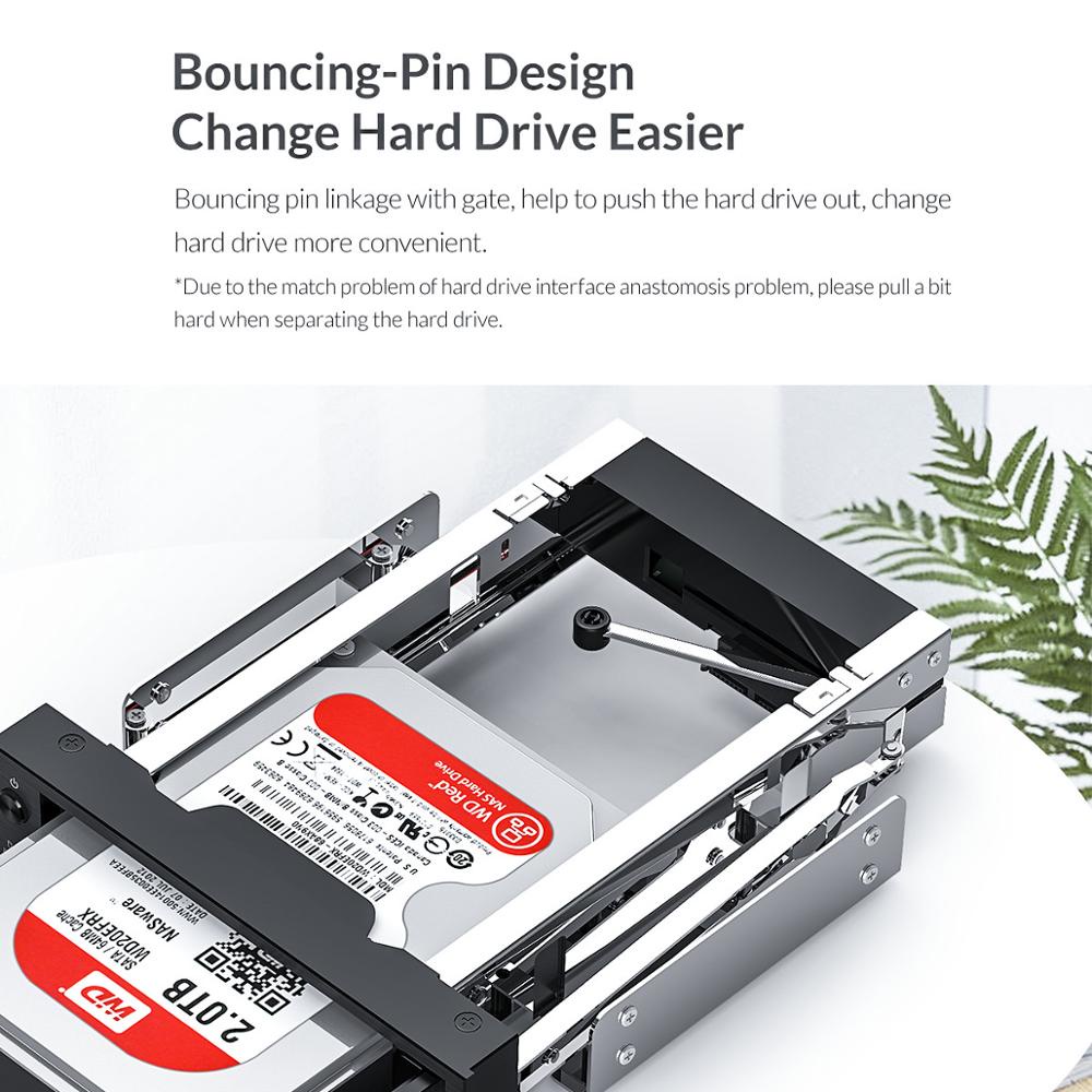 Orico อะแดปเตอร์เมาท์ฮาร์ดไดรฟ์ภายใน สเตนเลส 2.5 เป็น 3.5 นิ้ว 3.5 นิ้ว SATA HDD