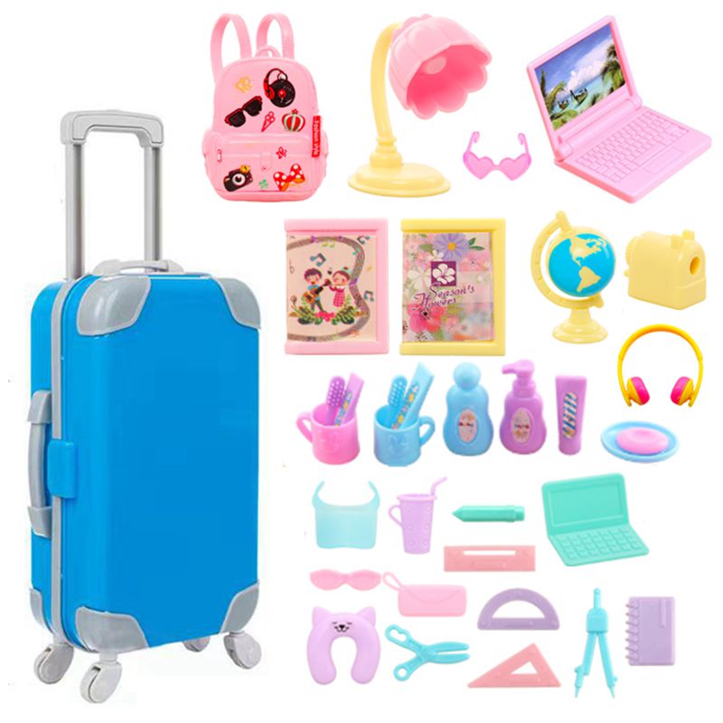 Kawaii รายการของเล ่ นเด ็ ก Miniature Dollhouse อุปกรณ ์ เสริมจําลอง Track Fast Shipping Thins สําหรับตุ ๊ กตาบาร ์ บี ้ เกม DIY ของขวัญปัจจุบัน