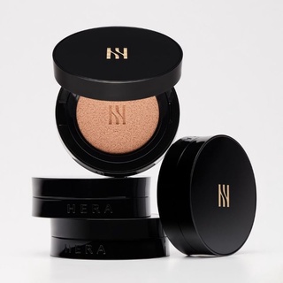 Hera New Black Cushion SPF34 PA++ สี 21N1​ (15g. ตลับจริง + Refill)​ (Exp 2024/11)