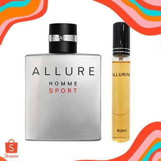 น้ำหอมผู้ชาย กลิ่น CHANEL ALLURE HOMME SPORT ขนาดทดลอง 20 ml.