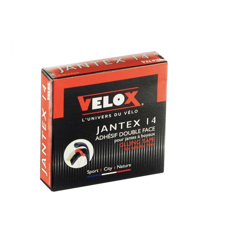 เทปกาวยางฮาร์ฟ Velox Jantex 14 tubular tape rims( สำหรับ 2 วง)