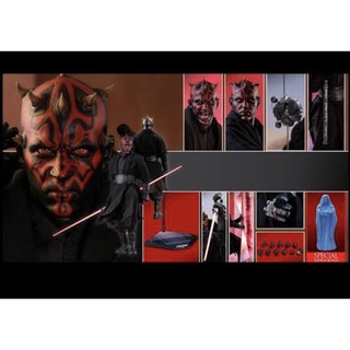 Hot Toys DX 16 Star wars Darth Maul Special Edition ของแท้ 100% ยังไม่ได้แกะเลย 1:6 ตัวพิเศษ