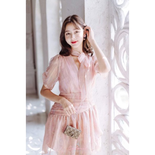 *ส่งฟรี ไม่ต้องใช้โค้ด* เดรส Calories Fashion