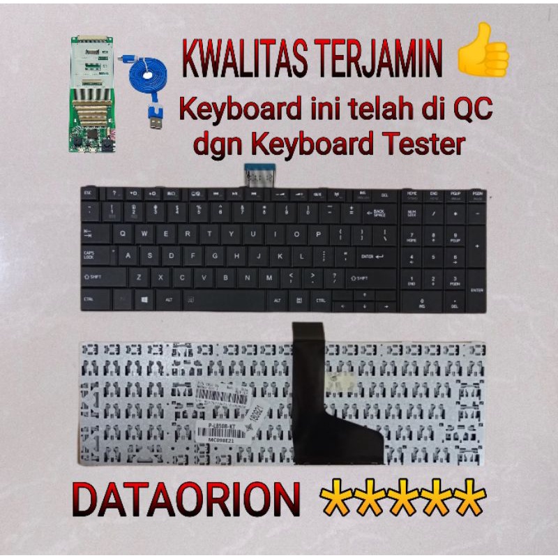 Toshiba satellite L850 L855 L855D C850 C855 C870 L875 กรอบสีดําและไม่มีกรอบแป้นพิมพ์แล็ปท็อป