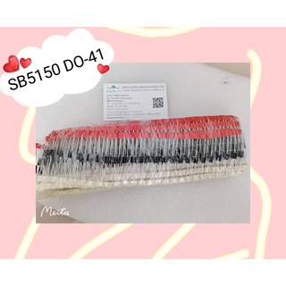 SB5150 DO-41  1ชุดมี 10 ชิ้น สินค้ามีสต็อก พร้อมส่ง