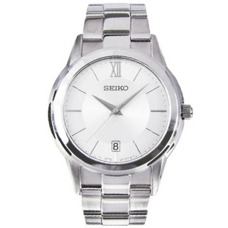 SEIKO นาฬิกาข้อมือผู้ชาย สายสแตนเลส รุ่น SGEF41P1 - สีเงิน