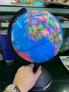 โลกของเรา ลูกโลก 20 cm. แผนที่โลก มือหมุน globe