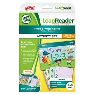 หนังสือฝึกเขียน ตัวเลข LeapReader Writing Workbook: Learn to Write Numbers with Mr. Pencil