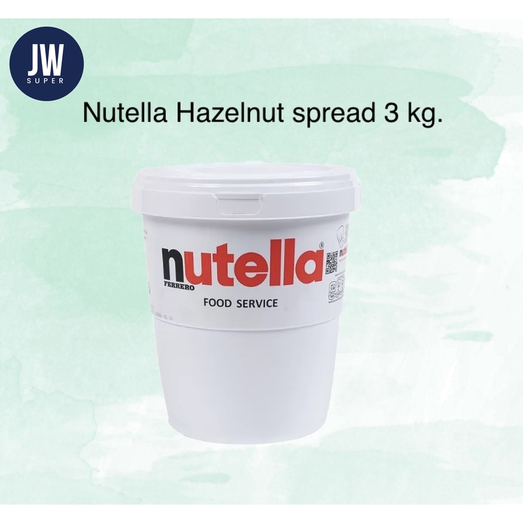 นูเทลล่า Nutella Spread 3kg BBE: 23/10/2026