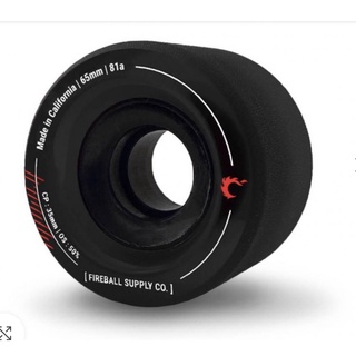 🇬🇧พร้อมส่งล้อนำเข้าจากอเมริกา  🇬🇧FIREBALL TINDER 65MM 81A LONGBOARD WHEELS