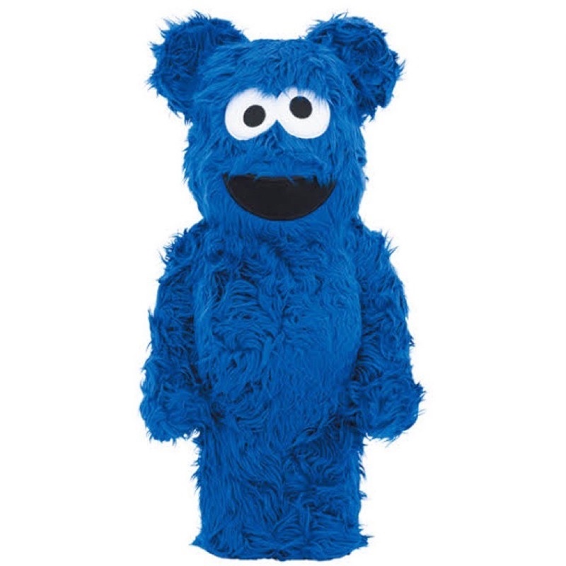 [ของแท้พร้อมส่ง] BearBrick รุ่น Cookie Monster 1000%