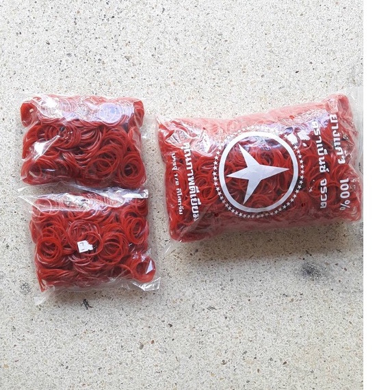 หนังยางรัดแกงถุง100กรัม1ขีด หนังยางรัดถุง หนังยางรัดของ หนังยางวง.1ห่อ100กรัมเท่ากับ1ขีด. - รูปที่ 2