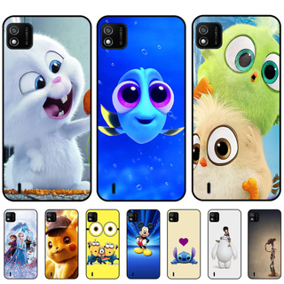 Wiko Y62 Cartoon Snowball Minions Mickey Pikachu Case Silicon Soft Full Protective Flexible Bumper Back Cover