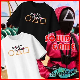 เสื้อยืด SQUID GAME SERIES 13 DESIGN Tshirt High Quality Unisex Variety of Colors