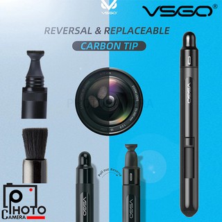 VSGO V-P03E POWER-SWITCH LENS CLEANING PEN ปากกาหัวคาร์บอน และแปรงทำความสะอาดเลนส์/กล้อง