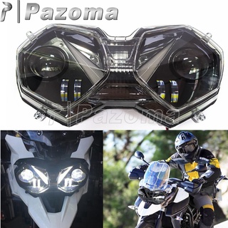 PA รถจักรยานยนต์ LED ซูซูกิเสือ800ไฟกระพริบ/ต่ำบีม DRL V6 Tiger Explorer