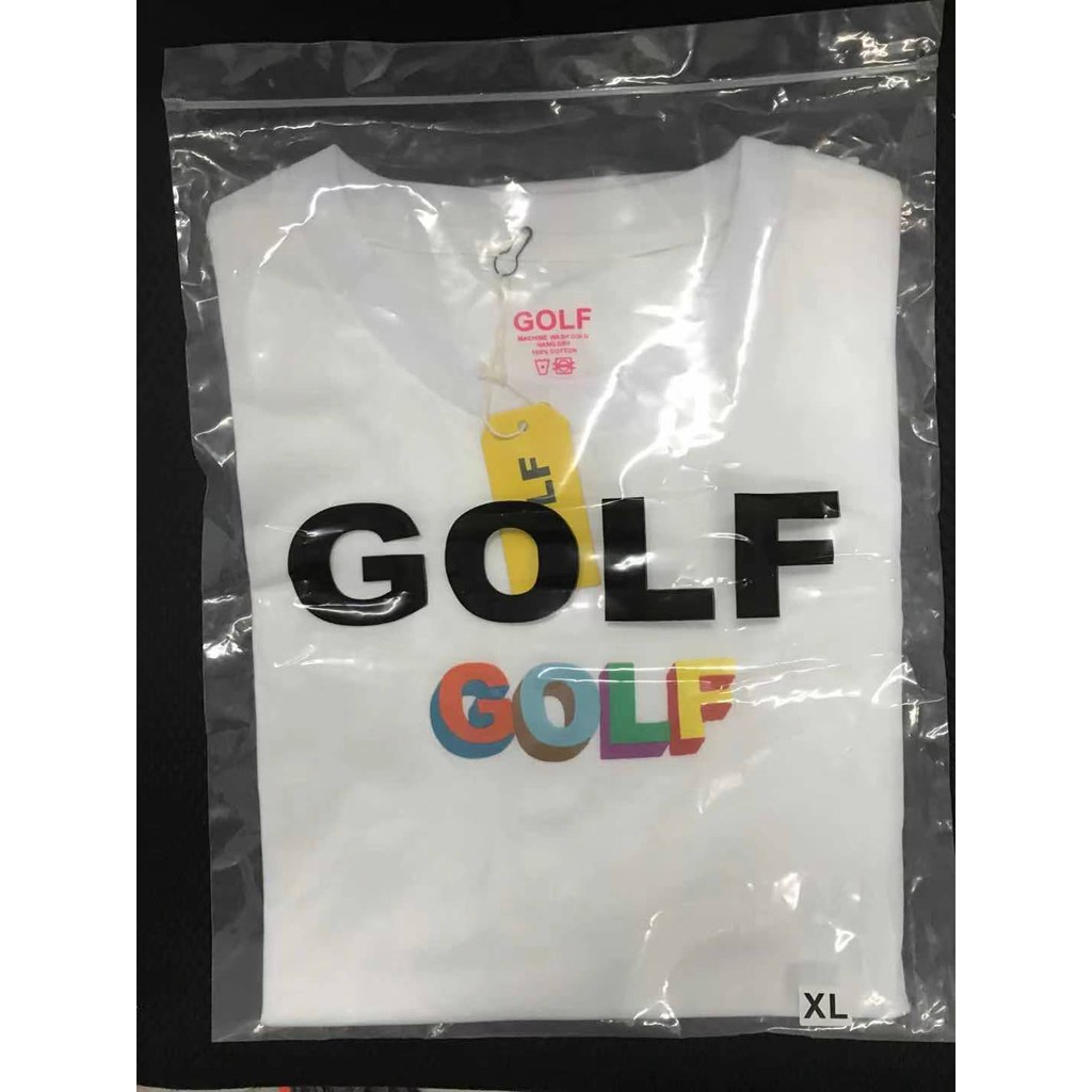 ஐGOLF WANG Classic Logo 3D Tee Tyler the creator summer T-shirt cotton short-sleeved streetwear couple tshirt #4