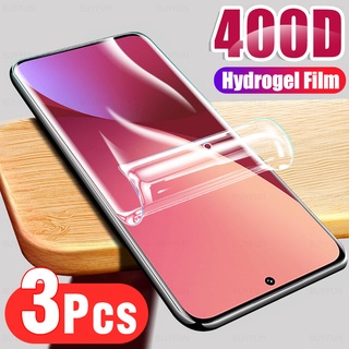 3PCS Hydrogel Protective soft Film Screen Protector For Xiaomi 12 Pro 12X Mi12