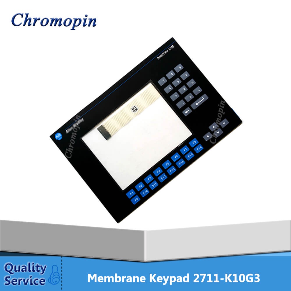 สวิตช์ปุ่มกดเมมเบรนสําหรับ AB 2711-K10G3 2711-K10G3L1 2711-K10G9 2711-K10G9L1 แผงดูมาตรฐาน 1000 แป้น