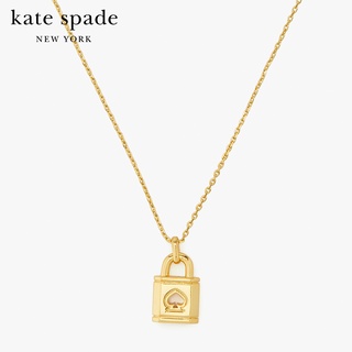 KATE SPADE NEW YORK LOCK AND SPADE MINI PENDANT K7549 สร้อยคอ