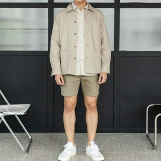 TWENTYSECOND เสื้อแจ็คเก็ต รุ่น Robb Cotton Jacket - กากี / Khaki