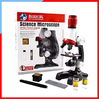 VB017 ของเล่น ทดลองวิทยาศาตร์ เสริมทักษะ เสริมพัฒนาการ Microscope Toy กล้องจุลทรรศน์ ของเล่น