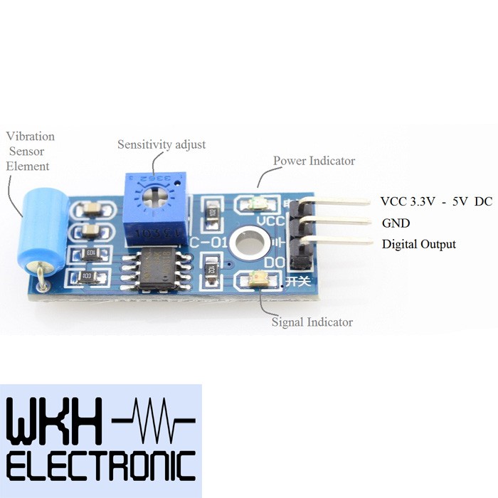 SW-420 SW420 VIBRATION MOTION SENSOR VIBRATION SWITCH NC โมดูล