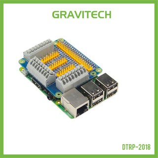 [Gravitechthai]Raspberry Pi Breakout Hat with Quick Terminals - 2/3