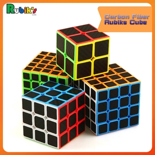 Shengshou เกมลูกบาศก์รูบิค คาร์บอนไฟเบอร์ ความเร็ว 2x2 3x3 4X4 5x5