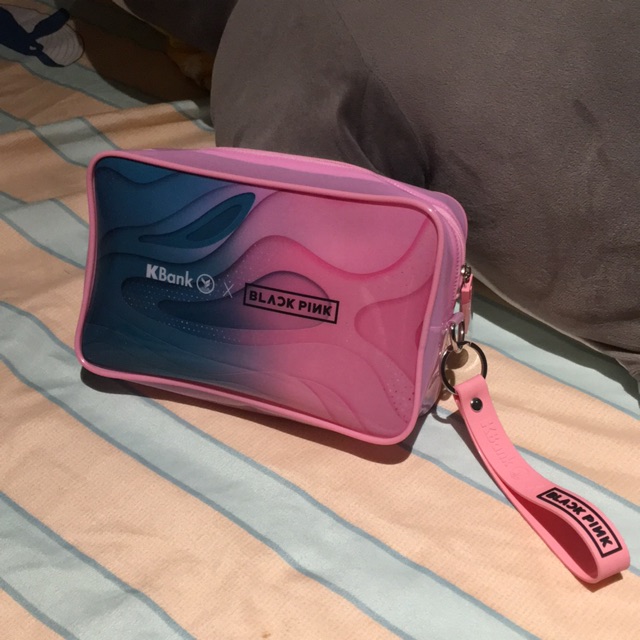 (พร้อมส่ง) KBank x BLACKPINK กระเป๋า+พวงกุญแจ