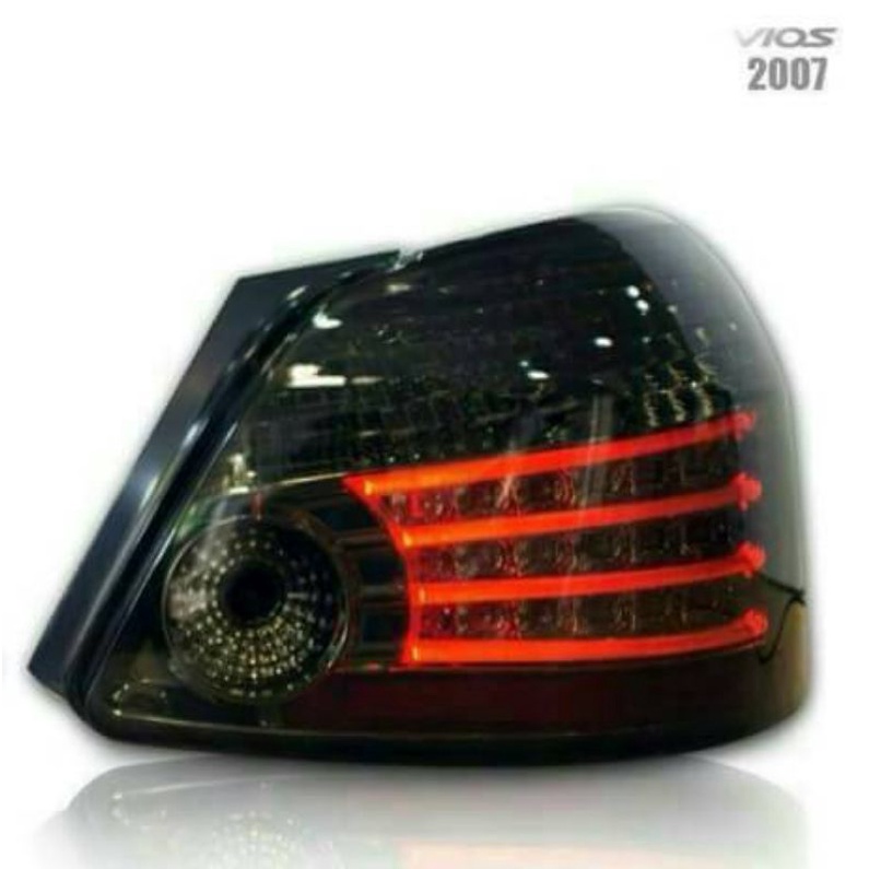 ไฟท้ายแต่ง​ led vios​ 2007​ 2009​ 2010​ 2012​ ไฟท้าย​ vios​ taillamp​ TOYOTA​ VIOS​ gen2​ led smoke 