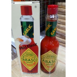 การ์ลิคเปปเปอร์ซอส ซอสพริกกระเทียม ซอสพริกทาบาสโก้ Tabasco คีโต ขนาด 60 ml  เผ็ด ไม่ใส่น้ำตาล