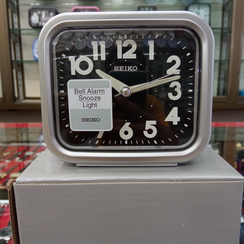 นาฬิกาปลุก SEIKO : QHK 023 S | Shopee Thailand
