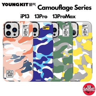 Youngkit Case Camouflage Series เคสกันกระแทกสำหรับ i13, 13Pro, 13ProMax