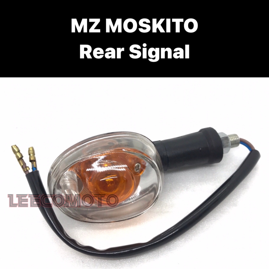 Moskito MZ125 MZ 125 MZ-125 สัญญาณหลัง ( 1 ชิ้น ) โคมไฟสัญญาณโคมไฟ Belakang Winker Turn Turn Turn Tu