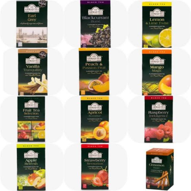 Ahmad Tea ชากลิ่นผลไม้