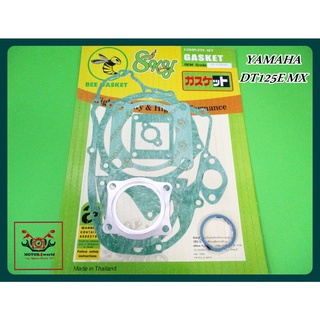 YAMAHA DT 125 E  DT125E MX ENGINE GASKET COMPLETE SET // ปะเก็นเครื่อง ชุดใหญ่ "ตราผึ้ง" สินค้าคุณภาพดี