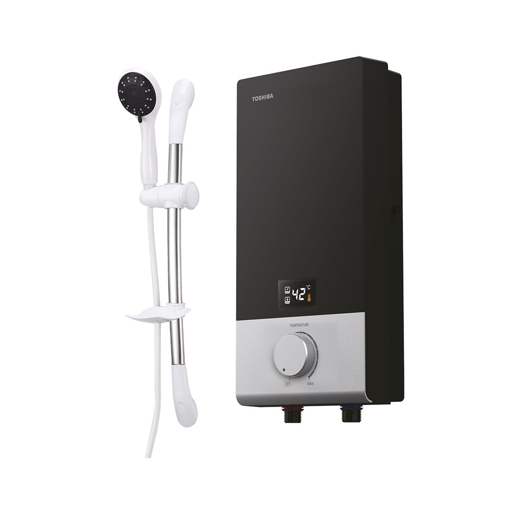 TOSHIBA เครื่องทำน้ำอุ่น 3800 วัตต์ DSK38ES5 KB (รับประกันศูนย์)