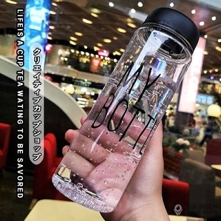 BoBo_Family 💖ขวดน้ำพลาสติก💖 แบบสุ่ม/คละสี กระบอกใส่น้ำ 500 ml /My bottle /ราคาถูก✅