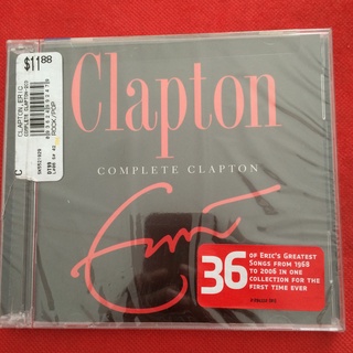 แผ่น Cd Eric Clapton Complete Clapton 2 แผ่น