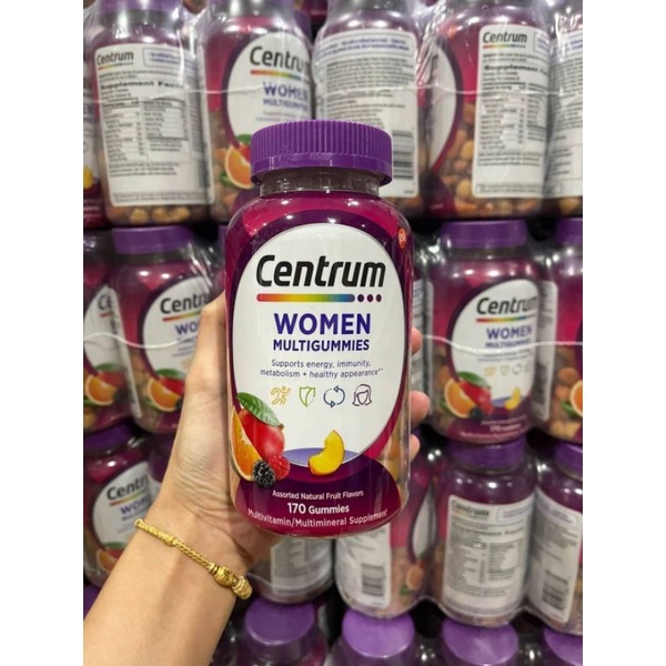 Centrum Women Multivitamin / Multimineral วิตามินรวม 170 เม็ด