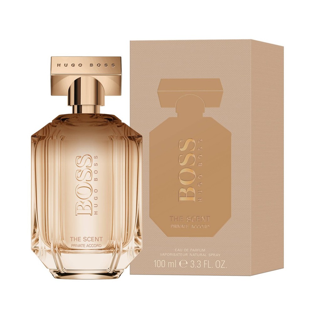 Hugo Boss The Scent Private Accord EDP for Women 100 ml. กล่องซีล