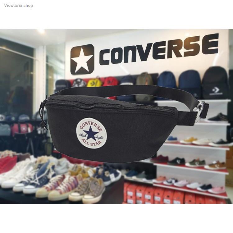 พร้อมส่ง■✾℗กระเป๋าคาดอก/คาดเอว Converse รุ่น Core Chuck Waist Bag ใบเล็กกะทัดรัด พร้อมของแถมMASK 10 ชิ้น