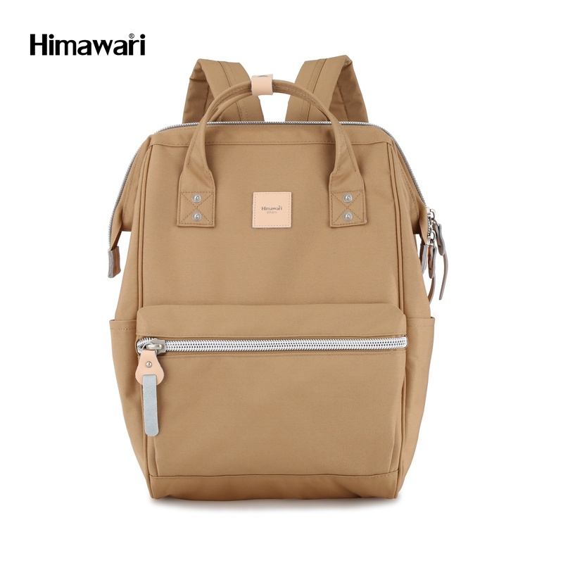 HIMAWARI กระเป๋าเป้สะพายหลัง กันน้ำ 15" Laptop Backpack with USB Port รุ่น 1881 สี #15 Camel