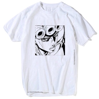 T-Shirtมาใหม่ เสื้อยืด ลาย Jojo Bizzare Adventure Kujo Jotaro สีขาว S-5XL