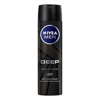 🔥ดีสุดๆ!! NIVEA Men DEEP Spray นีเวีย เมน ดีพ สเปรย์ 150 ml. 🚚พร้อมส่ง!! 💨