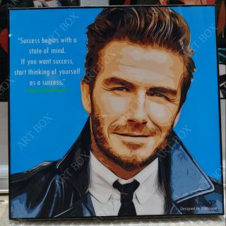 David Beckham home decor รูปตกแต่งผนัง รูปภาพ ของแต่งบ้าน ของแต่งห้อง ของแต่งคอนโด ของแต่งร้าน รูปวาด Man U แมนยู ฟุตบอล