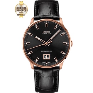 MIDO Commander II BIG DATE Automatic Mens Watch รุ่น M021.626.36.051.00 - RoseGold/Black