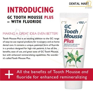 GC Tooth Mousse Plus Mint Flavour (รสมินท์)